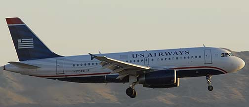 US Airways A319-132 N803AW, October 26, 2010